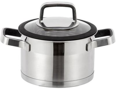 Тигањ со капак Domoletti, 2L, 16cm, сребрена боја