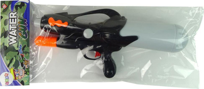 Pistoletë uji Water Gun 900ml, lodër vere, e zezë portokalli