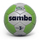 Top hendbolli SMJ Sport Samba Copa Mini 0, madhësia 0 junior, lëkurë sintetike, jeshile e bardhë
