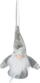 Zbukurim varëse Santa Claus Home and Styling, 11cm, plastik, gri