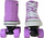 Ролери на четири тркала Roces Chuck Classic Roller 550030, тркала 54 mm PVC, лежишта ABEC 1, виолетови