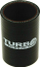 Lidhës silikoni TurboWorks Connector, diametër 10mm, i zi
