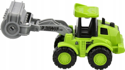 Lodër traktor Mega Creative, me tërheqje mbrapa, plastikë, jeshile