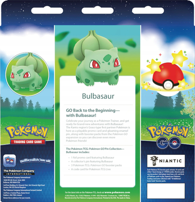 Set letra Pokémon TCG Pokémon GO Pin Collection Squirtle, 3 booster packs, kartë promo