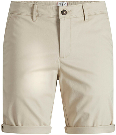 Pantallona të shkurtë Jack&Jones JPSTBOWIE, bezhë