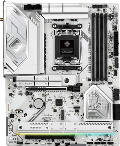 Pllakë amë Asrock B850 Steel Legend WiFi, Socket AM5, DDR5, ATX