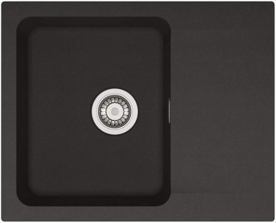 Lavaman Franke 1-bowl OID 611 me kullues, 62 x 50cm, onyx