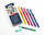 Set stilolapsash me ngjyra Derwent Line Maker, 6 copë, 0.3mm