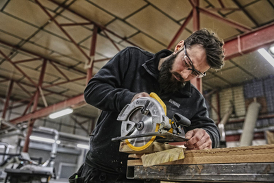 Sharrë rrethore Dewalt DWE560, 1350W, disk 184mm, e verdhë