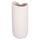 Dekor tavoline qeramike Glaze 17x16,5x38Hcm (HM4606.01), bardhë