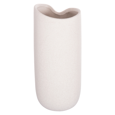 Dekor tavoline qeramike Glaze 17x16,5x38Hcm (HM4606.01), bardhë