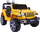 Makina elektrike për kalamaj Lean Toys FT-938, 4x4, 12V, e verdhë me shkëlqim