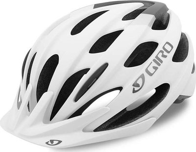 Helmetë biçiklete Giro Revel MTB, për rrugë malore, me ajrosje të fortë, e bardhë