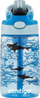 Shishe uji për fëmijë Contigo Easy Clean Autospout, 420ml, pa BPA, blu Sharks