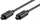 Kabllo optike audio Pro Toslink, 5mm, 10m, e zezë