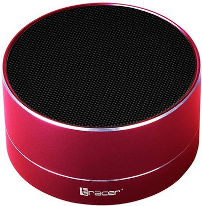 Блутоут звучник Tracer Stream V2, 3W, со MicroSD, црвен