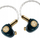 Kufje in ear Queen of Audio Gimlet, driver 10mm, kabllo 3.5mm, jeshile