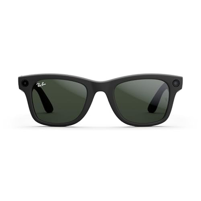 Syze inteligjente Ray-Ban Meta Wayfarer Gen 1, Bluetooth Wi-Fi, xhama Transitions, mat të zeza