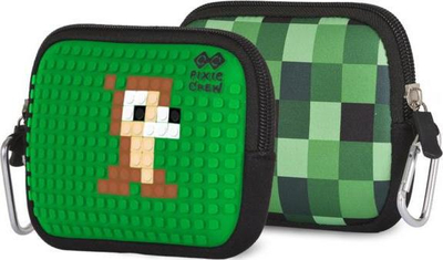Portofol Pixie Crew Storage Pouch, panel silikoni, 15 cm, jeshil