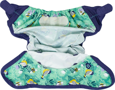 Mbështjellës pelene Close Caboo Wrap Round The Garden, i ripërdorshëm, 3-16 kg, shumëngjyrësh