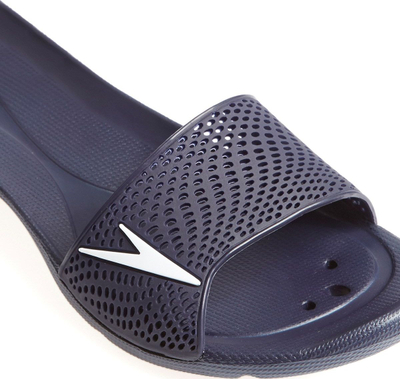 Sandale pishine Speedo Atami II MxF, me rrip të gjerë, shollë kundra rrëshqitjes, blu e errët