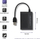 Përshtatës për disk Qoltec USB 3.0 caddy për HDD/SSD 2.5 SATA3, i zi