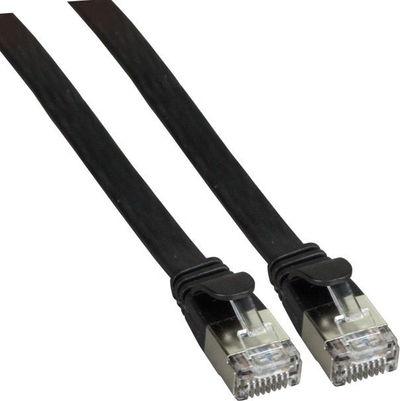 Kабел за мрежа EFB Elektronik K5545SW.3, Cat6a U/FTP, 3 m, црн