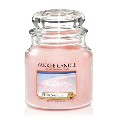 Qiri aromatik Yankee Candle Pink Sands, 411 g