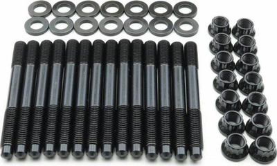 Set bulonash motori ARP Main Bolt Kit R32 R36, për motorë 3.2L, për motorë 3.6L, i zi