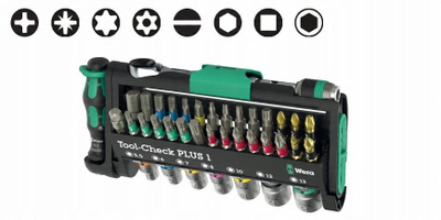 Set veglash Wera Tool Check Plus Imperial 05049060001, 39 pjesë, çelik chrome vanadium