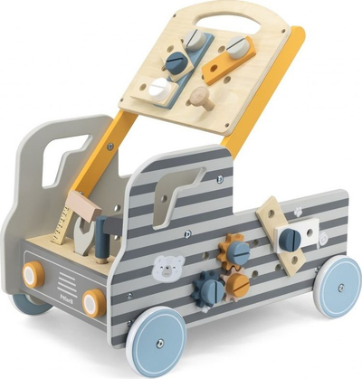 Lodër bankë pune druri PolarB Mobile Workbench, me rrota, me shumë ngjyra