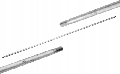 Ekstension elektrode tokëzimi Pawbol 1500 F, 1500mm, çelik i galvanizuar