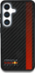 Kapak telefoni Red Bull Powerbar Real Carbon Fiber MagSafe për Samsung Galaxy S25+, fibër karboni, i zi