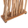 Paravan ndarës druri teak dega natyrale 60×20×181 cm (HM9371)