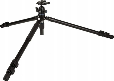 Stativ fotografik Slik Pro AL-523BH5 PBH-535AS, 167cm, mban deri 5kg, i zi