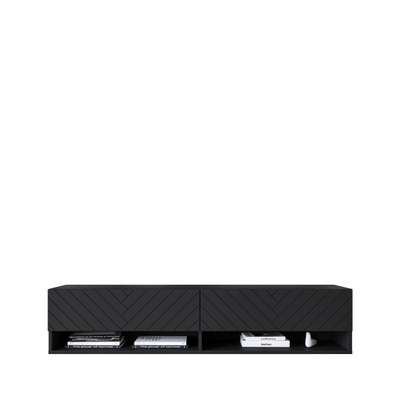 Komodë për TV A 140 MDF, zi