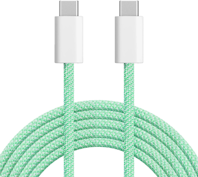 Kabllo USB Type C Kruger&amp;Matz Basic, 1.5 m, 100 W, e gjelbër