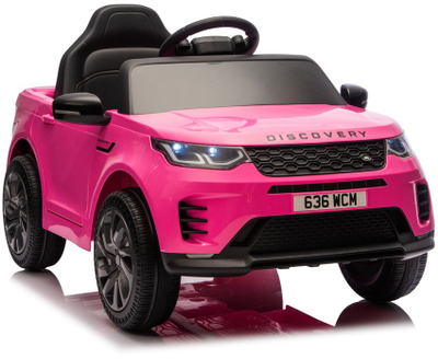 Veture elektrike për fëmijë Land Rover Discovery DLS-K06, 12V, me telekomandë, rozë