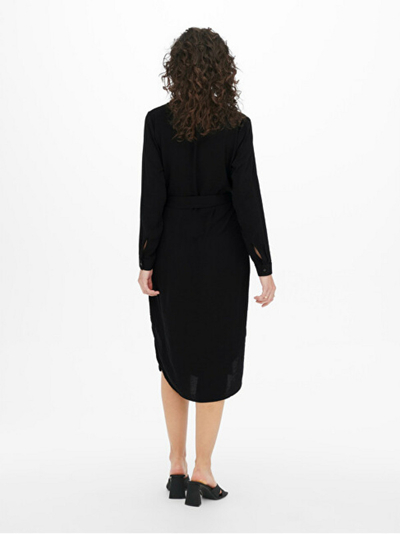 Фустан Jacqueline de Yong JDYRACHEL Regular Fit, црн