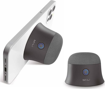 Bokse Bluetooth Ultron Mag Soundmate, magnetikë, set 2 copë, të zinj