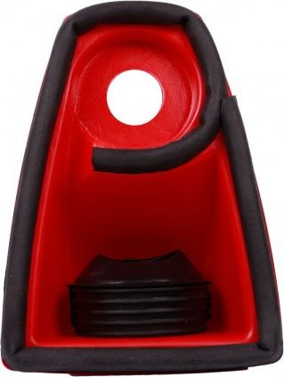 Aksesor për shpim pa pluhur HomeDuster, deri 20 mm, për fshes me korrent, i kuq