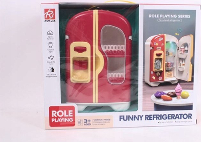 Frigorifer lodër për kalamaj Rui Jia Funny Refrigerator RJ5809A, role play, 3+ vjeç, shumëngjyrësh
