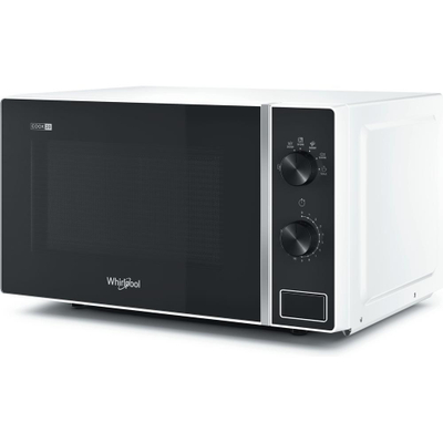 Furrë me mikrovalë Whirlpool MWP 101 W, 20L, mekanike, e bardhë
