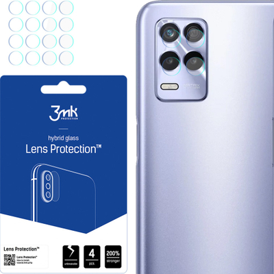 Mbrojtëse lente 3MK Lens Protection, për Realme 8 5G, 1 copë, transparente
