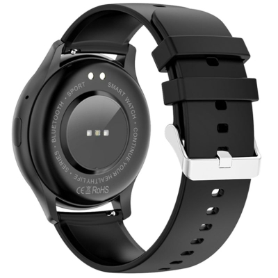 Smartwatch Rubicon me marrje telefonatash, bateri 260mAh, rrip silikoni, i zi