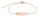 Byzylyk Troli Rose Gold Feather