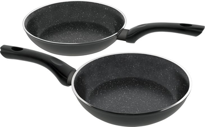 Set tiganësh Jata Hogar, për induksion, i zi