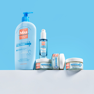 Krem për fytyrë për lëkurë Mixa (Hyalurogel Rich Cream), 50 ml