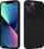 Kapak telefoni Striped Case për iPhone 12 / 12 Pro, TPU PC PU, me unazë magnetike, i zi