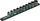 Set çelësash dopsë Wera 9607 Impaktor 1, 3/8", 10 copa, i zi me jeshile